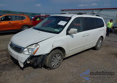 2012 Kia Sedona Lx from USA, damaged, VIN KNDMG4C72C6473803